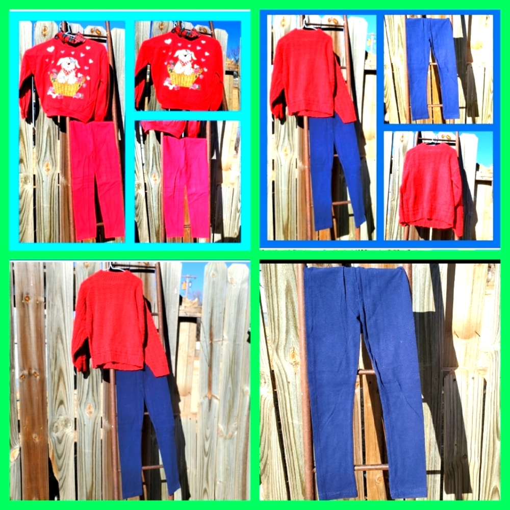 NWOT *Vntg* BASIC IMAGE 4pc set 6X
